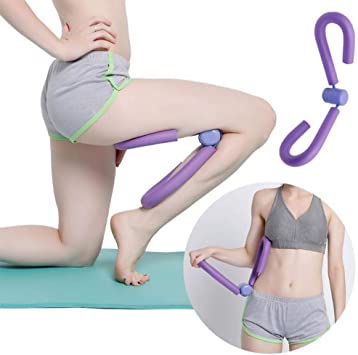 N-A PVC Training Apparatus Thigh Master Thigh Trimmer Thin Body/Thigh Toner & Butt, Leg, Arm Toner/Leg Exerciser Home Gym (Blue)