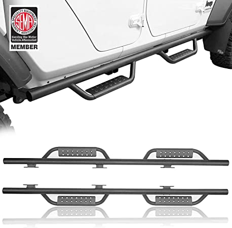 u-Box Running Boards Nerf Bars Side Steps Compatible with 2020 2021 Jeep Gladiator JT Pickup 4-Door
