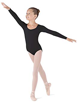 Bloch Dance Girls Meglio Microlux Long Sleeve Leotard