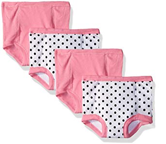 GERBER Baby Girls' 4-Pack Training Pant