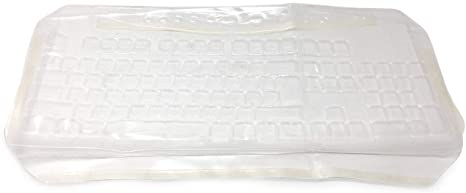 Viziflex Biosafe Anti Microbial Keyboard Cover Compatible with Apple A1048 Keyboard, Keeps Out Dirt Dust Liquids and Contaminants - Keyboard not Included - Part# A.M.1966B109