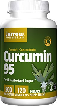 Jarrow Formulas Curcumin 95, Provides Antioxidant Support, 500 mg, 120 Veggie Caps