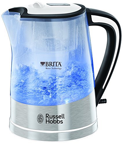 Russell Hobbs Plastic Brita Filter Purity Kettle 22851, 3000 W, 1 L - Transparent