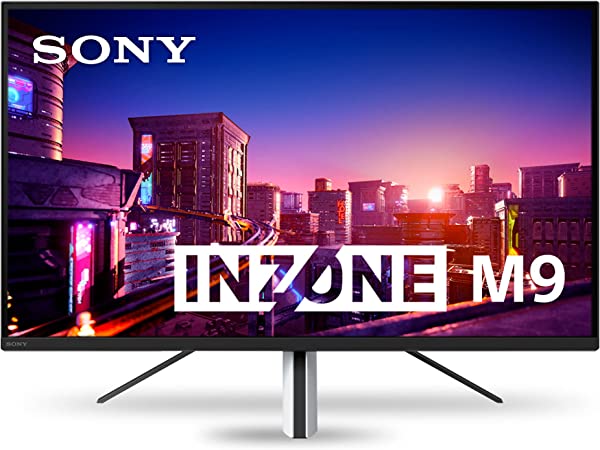 Sony INZONE M9 27 inch Gaming Monitor: 4K 144Hz 1ms Full Array Local dimming HDMI 2.1 VRR 2022 Model