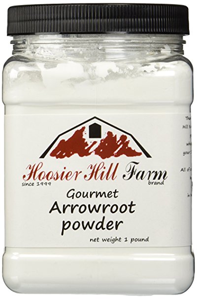 Hoosier Hill Farm Premium Arrowroot Powder, 1 Lb.