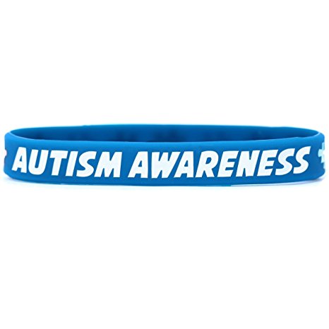 Autism Awareness Wristband Set - Choose 1 to 100 Bands