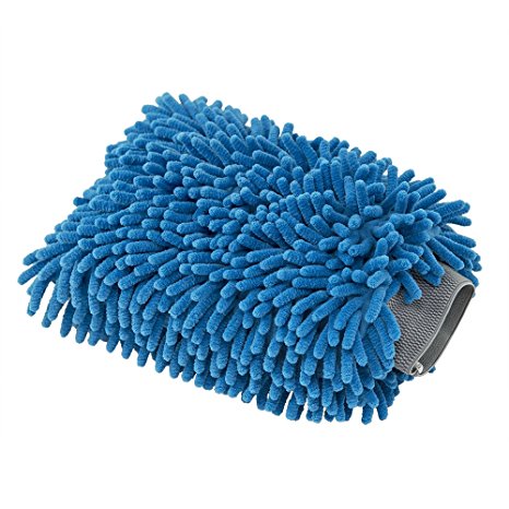 Chemical Guys MIC497 Blue Microfiber Wash Mitt, 1 Pack