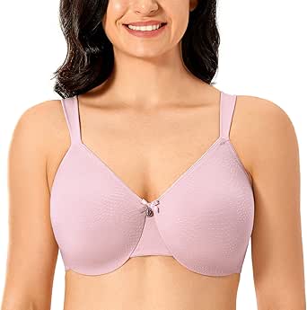 Delimira Women's Minimiser Bra Full Coverage Smooth Support Underwired Bras