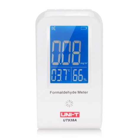 UNI-T UT938A Formaldehyde Monitor Detector Formaldemeter Temperature Humidity Moisture Meter with Alarm for Home Use