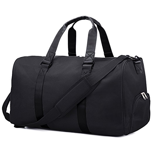 GRM Duffel Bag Weekender Bag Large Overnight Bag Luggage Heavy Duty Gym Sports Travel Bag for Women Men