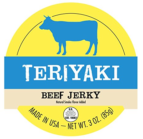 Teriyaki All Natural Best Beef Jerky - 1 FULL POUND BAG - Try Our Best Tasting Natural Beef Jerky - No Added Preservatives, No Added MSG or Nitrates, Farm Raised Beef - 16 total oz.