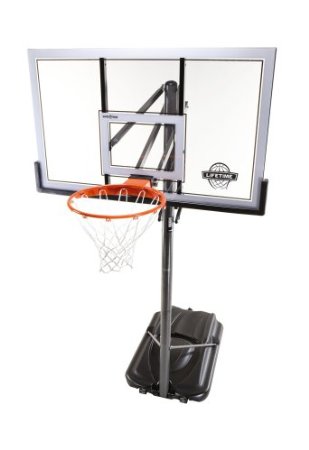 Lifetime 71522 Competition XL Portable Basketball System, 54 Inch Acrylic Backboard