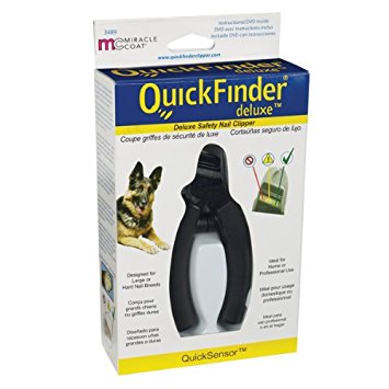 Miracle Coat QuickFinder Deluxe Safety Nail Clipper