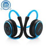 Bluetooth Stereo Headphones Levin 3 in 1 Function Sports On-ear stereo EarphonesBluetooth FM Radio TF Card Playing Compatible with Iphone Ipad Samsung Blackberry and Other Smartphone
