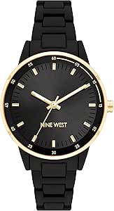 Nine West Women's Rubberized Bracelet Watch