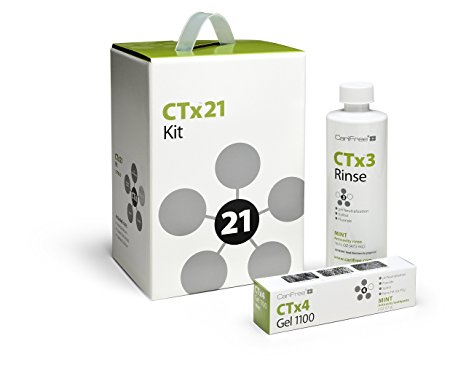 CariFree CTx21 3-Month Kit, (Over $95 Value!) Dentist Recommended, Anti-Cavity (Mint)