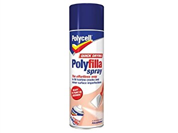Polycell PLCSF300 Polycell Polyfilla Spray, 300 ml
