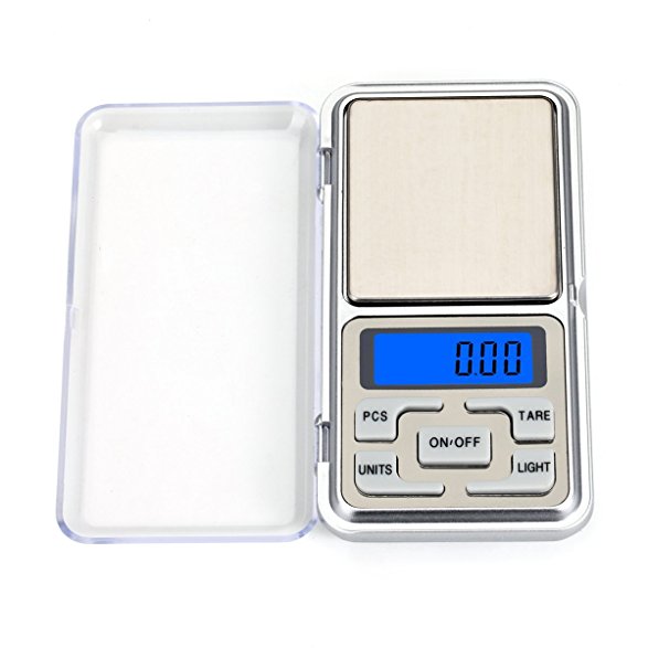 TBBSC Digital Weigh Scale High Precision Jewelry Pocket Scale - 500gx0.01g