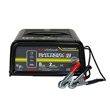 Schumacher SE8 Electric 2/8-Amp 6/12V Battery Charger (Certified Refurbished)