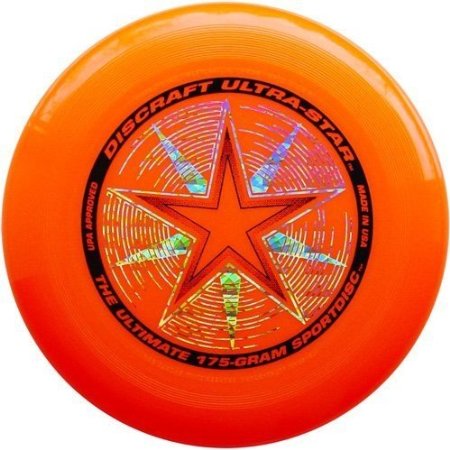 Discraft Ultra-stars Ultimate Frisbee 175 Gram Championship Sport Discs Orange