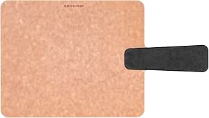 Epicurean Handy Plus Series Cut & Serve Board - 9" × 7.5" - Natural/Slate