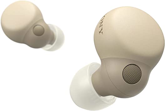 Sony LinkBuds S Truly Wireless Noise Cancelling Earbud Headphones with Alexa Built-in, Desert Sand