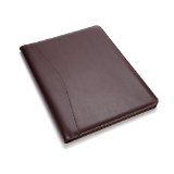 Royce Leather Standard Size Writing Padfolio BURGUNDY