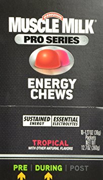 Cytosport Monster Milk Pro Series Energy Protein Power Shake, Chews Tropical, 10 Count