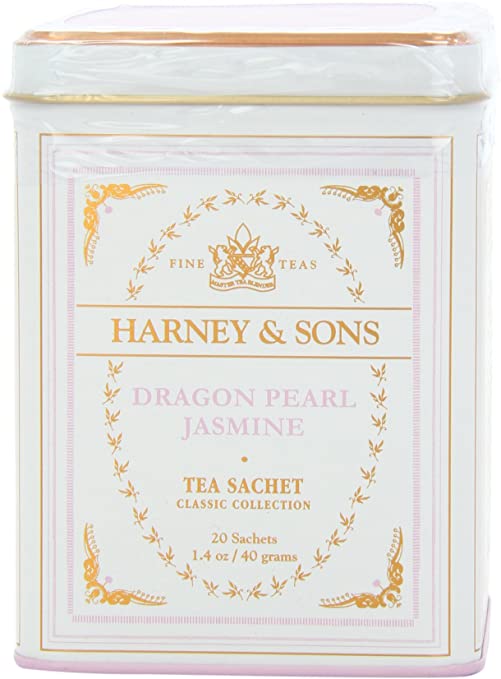 Harney & Sons Dragon Pearl Jasmine - 20 Sachets Tin