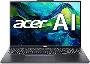 Acer Swift Go 16 Intel Evo Edition Laptop | 16" 1920 x 1200 Touch Display | Unlock AI Experiences | Intel Core Ultra 7 processor 155H | Intel ARC | 16GB LPDDR5X | 1TB SSD | Wi-Fi 7 | SFG16-72T-71UL