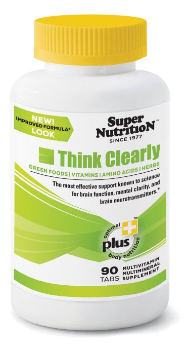 SuperNutrition Think Clearly 90 tab