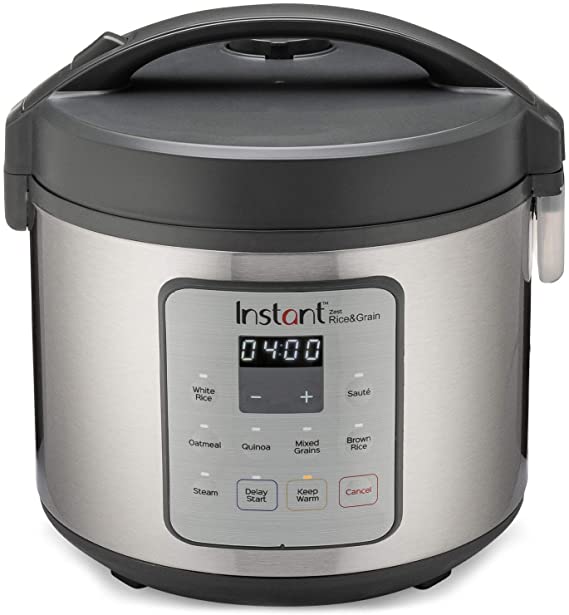 Instant Zest 20 Cup Rice Cooker, Steamer, Cooks Rice, Grains, Quinoa and Oatmeal, No Pressure Cooking Functionality