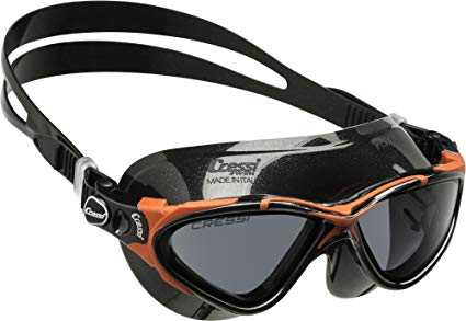 Cressi Planet Swim Goggles with Long Lasting Anti Fog Technology for Women and Men-Made in Italy