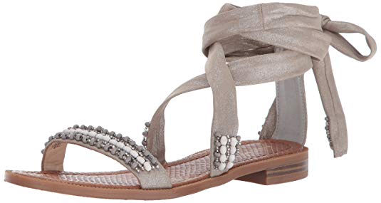 Nine West Women's Xoanna Synthetic Flat Sandal