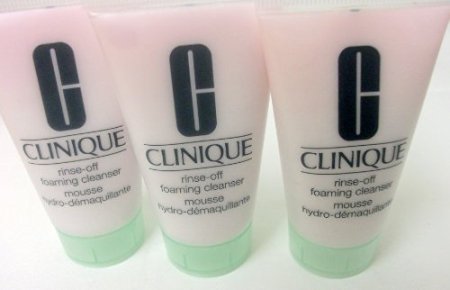 CLINIQUE RINSE-OFF FOAMING CLEANSER MOUSSE 90ml (3 x 30ml)