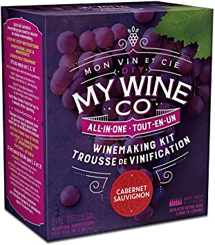 DIY MY WINE CO. All-In-One Cabernet Sauvignon Winemaking Kit