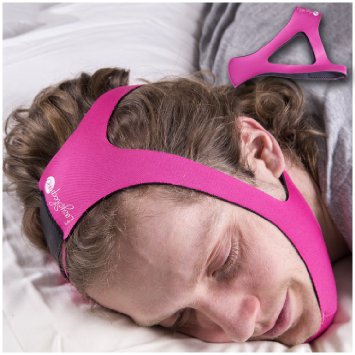 EasySleep Pro Pink Adjustable Stop Snoring Chin Strap