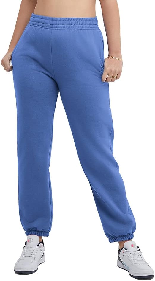 Champion Women's Sweatpants, Powerblend, Fleece, Boyfriend Sweatpants for Women, 29"