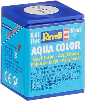 Revell 18ml Aqua Color Acrylic Paint (White Mat Finish)