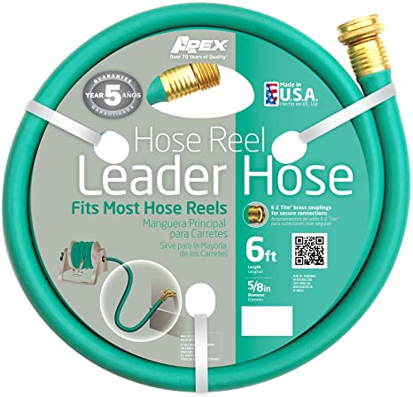 Apex 887-6 5/8-Inch x 6-Feet Hose Reel Leader Hose