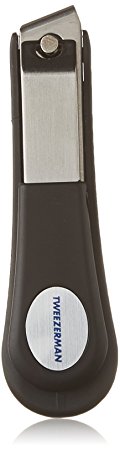 Tweezerman Professional Deluxe Toenail Clipper Grooved To Catch Clippings