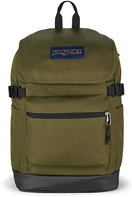 JanSport Cargo Pack Backpack - Heritage Collection Laptop Pack, Army Green