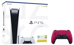 Sony PS5 PlayStation Console  DualSense Wireless Controller Red (PlayStation 5)