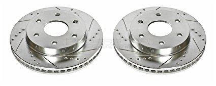 Power Stop AR8640XPR Front Evolution Drilled & Slotted Rotor Pair