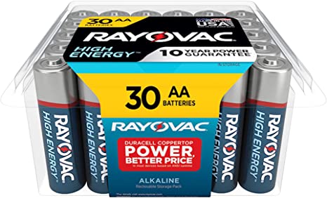 Rayovac Alkaline Batteries reclosable pro Pack (AA; 30 pk) 1 Count