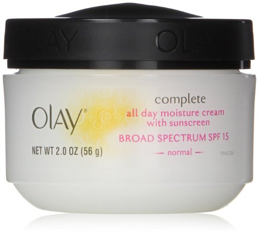 Olay Complete All Day UV Moisture Cream, SPF 15, Normal Skin, 2 Ounce (Pack of 3)