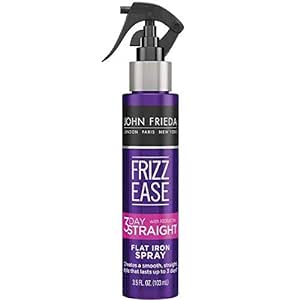 John Frieda Frizz Ease 3-Day Straight Flat Iron Spray 3.5 oz (Pack of 3)