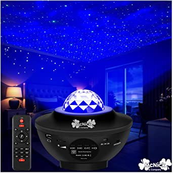 Star Night Light Projector for Kids - LED Star Projector Night Light - Stars on Ceiling Night Light