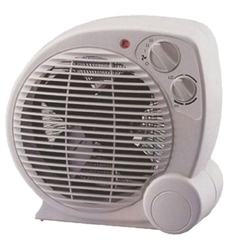 Pelonis Fan Forced Electric Heater, 5,200 BTU - HB211T