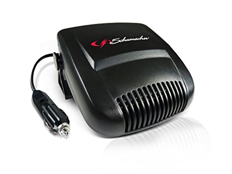 Schumacher 1225 12V 150W Ceramic Heater and Fan